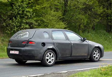 Next generation Alfa Romeo 158 Sportwagon testing