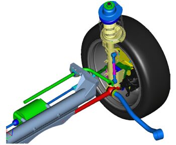 Alfa Romeo four wheel steering