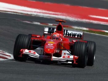 Michael Schumacher at Barcelona