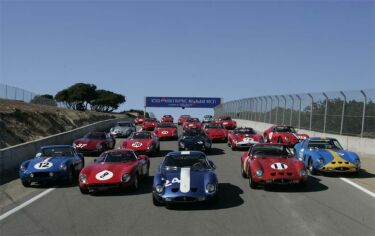 Ferraris at the 2004 Pebbles Beach Concours d'Elegance