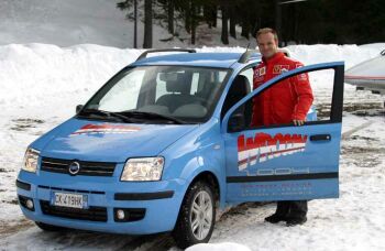 14th Fiat Panda at the Ferrari International Press Ski Meeting at Madonna di Campiglio last week