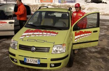 14th Fiat Panda at the Ferrari International Press Ski Meeting at Madonna di Campiglio last week