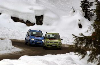 14th Fiat Panda at the Ferrari International Press Ski Meeting at Madonna di Campiglio last week