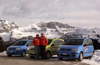 14th Fiat Panda at the Ferrari International Press Ski Meeting at Madonna di Campiglio last week