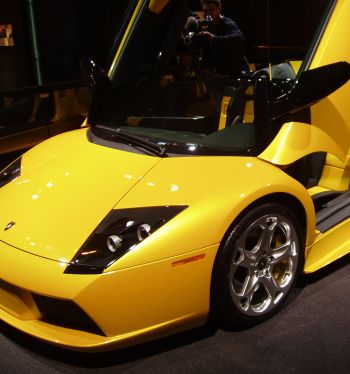 Lamborghini Murcielago Roadster at the 2004 Paris Mondial de l'Automobile