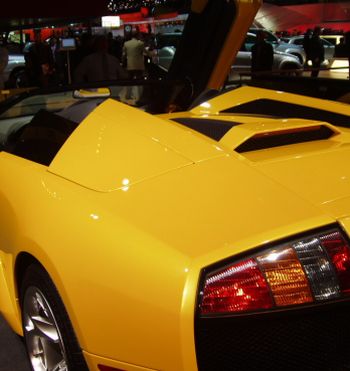 Lamborghini Murcielago Roadster at the 2004 Paris Mondial de l'Automobile