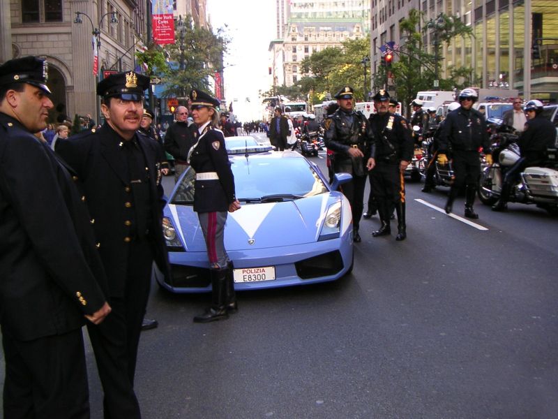 Lamborghini cars took centre stage at Columbus Day, the traditional parade organized by the Columbus Citizen Foundation every year in New York to celebrate the talent and contribution of Italian-Americans to the United States of America.