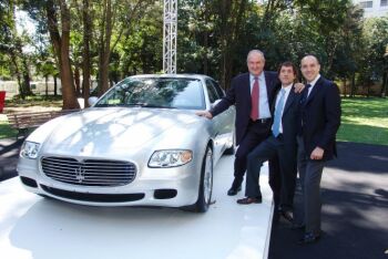 The Maserati Quattroporte has been launched onto the Brazilian market at an event held at the famous Museu da Casa Brasileira in So Paulo