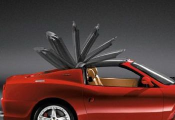 The Ferrari Superamerica, which is due to make its debut at the Detroit Motor Show next month, has pushed folding roof technology onwards