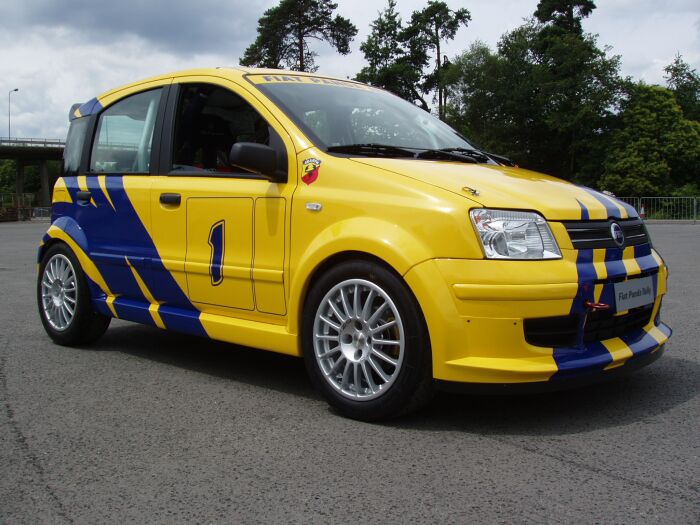 Action from the Fiat Auto UK Press Rally Day