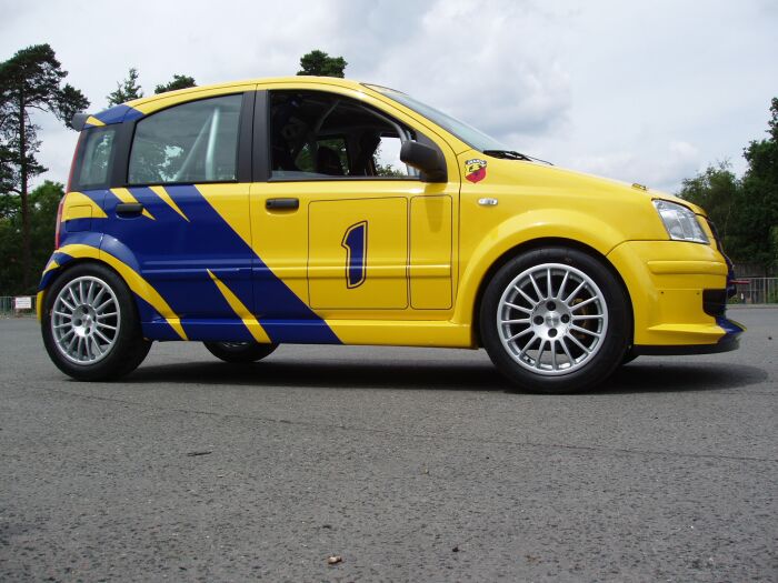 Action from the Fiat Auto UK Press Rally Day