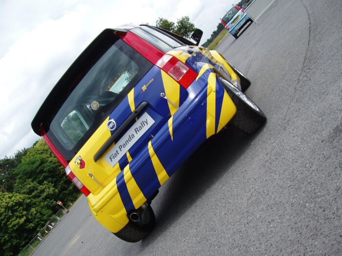 Action from the Fiat Auto UK Press Rally Day