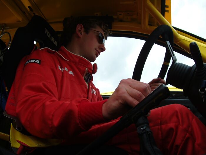 Action from the Fiat Auto UK Press Rally Day