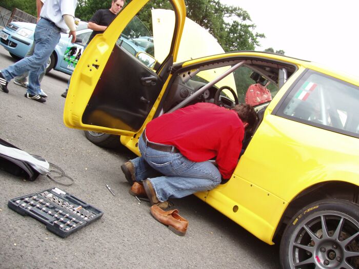 Action from the Fiat Auto UK Press Rally Day