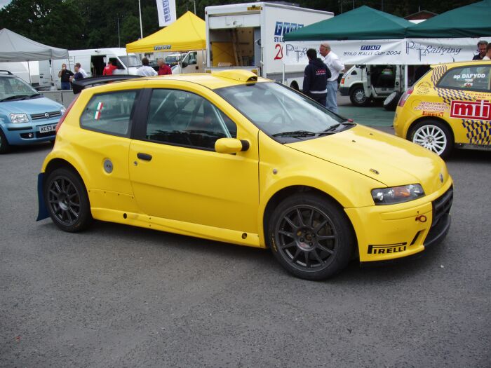 Action from the Fiat Auto UK Press Rally Day