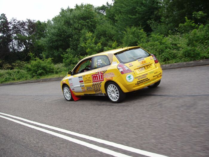 Action from the Fiat Auto UK Press Rally Day