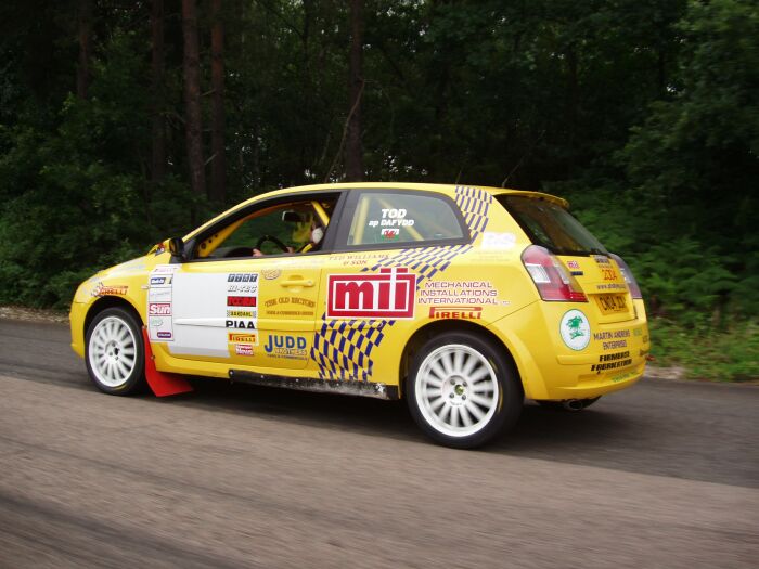 Action from the Fiat Auto UK Press Rally Day