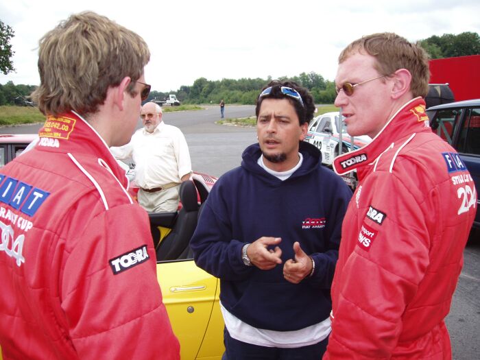 Action from the Fiat Auto UK Press Rally Day