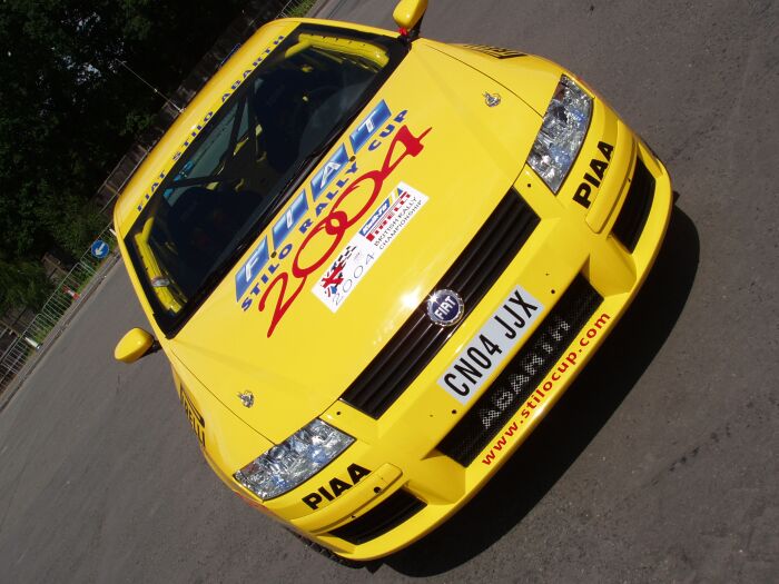 Action from the Fiat Auto UK Press Rally Day