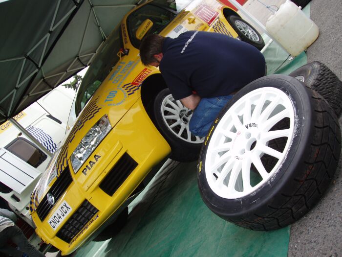 Action from the Fiat Auto UK Press Rally Day