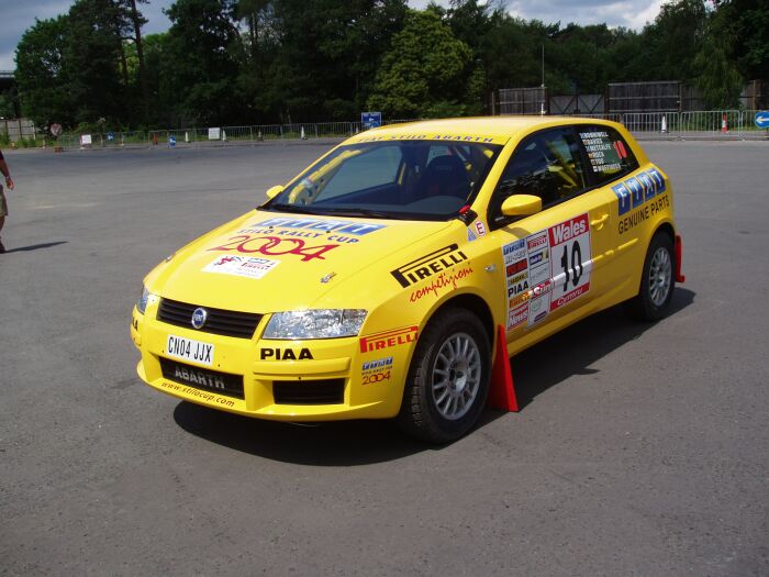 Action from the Fiat Auto UK Press Rally Day