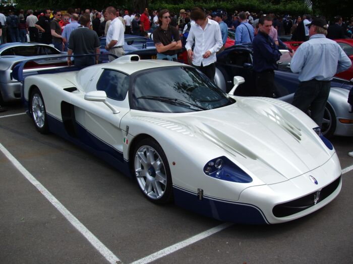 The Maserati MC12 Stradale at the 2004 Goodwood Festival of Speed