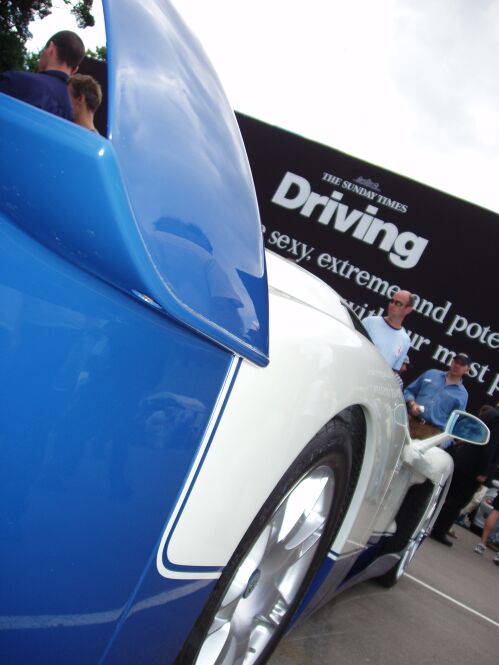 The Maserati MC12 Stradale at the 2004 Goodwood Festival of Speed