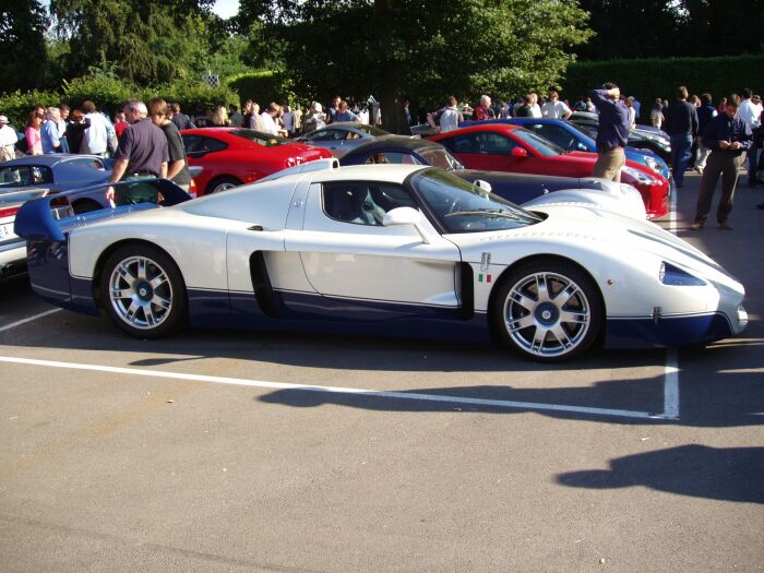 The Maserati MC12 Stradale at the 2004 Goodwood Festival of Speed