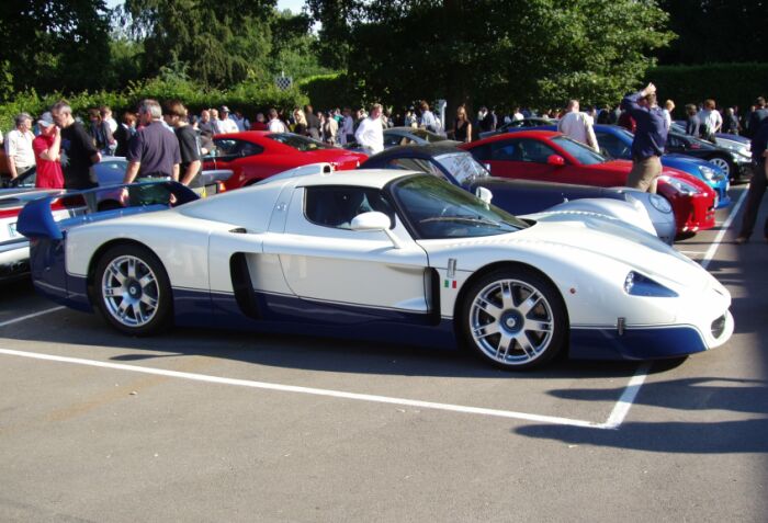 The Maserati MC12 Stradale at the 2004 Goodwood Festival of Speed