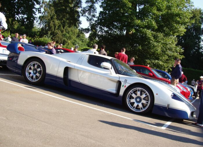 The Maserati MC12 Stradale at the 2004 Goodwood Festival of Speed