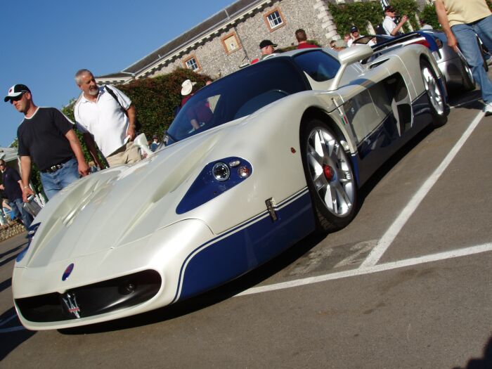 The Maserati MC12 Stradale at the 2004 Goodwood Festival of Speed