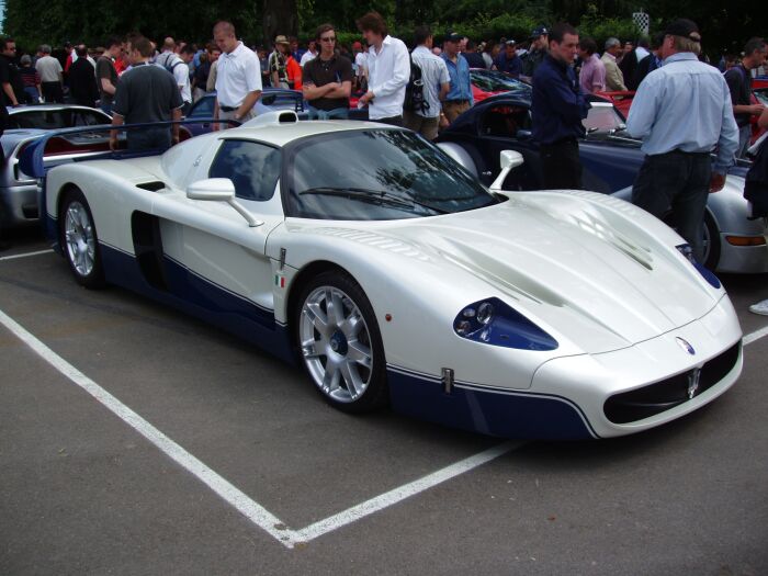 The Maserati MC12 Stradale at the 2004 Goodwood Festival of Speed