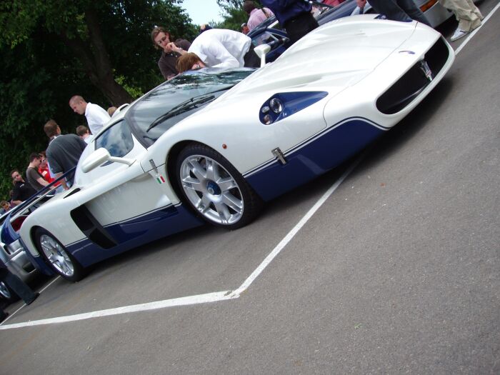 The Maserati MC12 Stradale at the 2004 Goodwood Festival of Speed