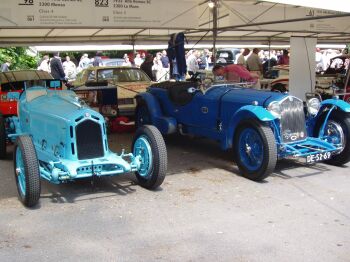 Click here to view open wheel racers image gallery from Goodwood