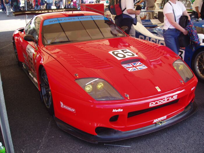 Prodrive Ferrari 550 Maranello at the 2004 Goodwood Festival of Speed