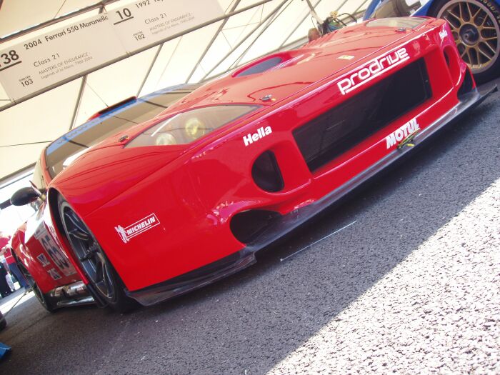 Prodrive Ferrari 550 Maranello at the 2004 Goodwood Festival of Speed