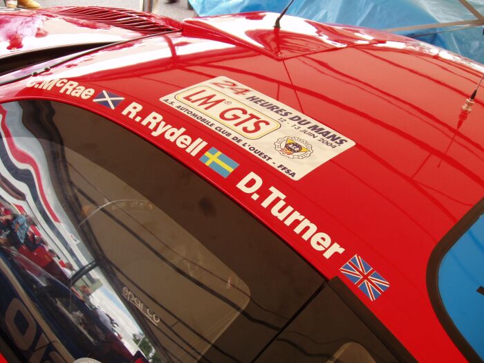 Prodrive Ferrari 550 Maranello at the 2004 Goodwood Festival of Speed