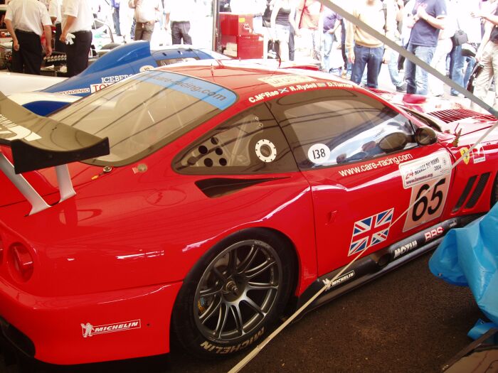 Prodrive Ferrari 550 Maranello at the 2004 Goodwood Festival of Speed