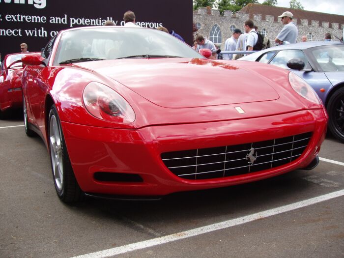 Production Italian interest in the Supercar Paddock at the 2004 Goodwood Festival of Speed was represented by the Ferrari 612 Scaglietti, Lamborghini Murcielago & Lamborghini Gallardo