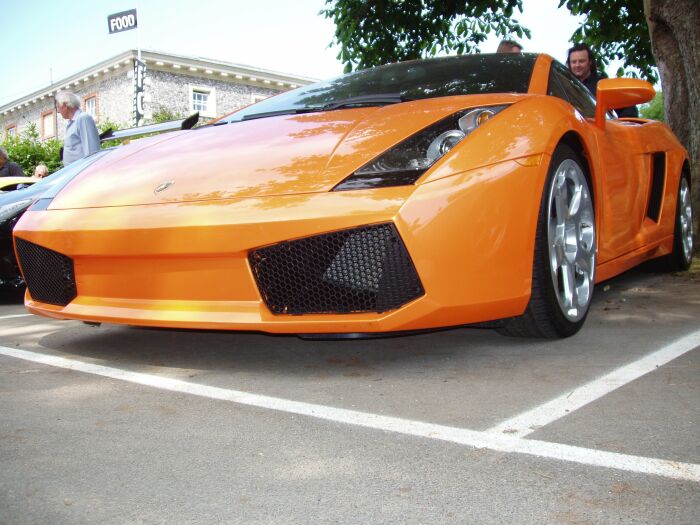 Production Italian interest in the Supercar Paddock at the 2004 Goodwood Festival of Speed was represented by the Ferrari 612 Scaglietti, Lamborghini Murcielago & Lamborghini Gallardo