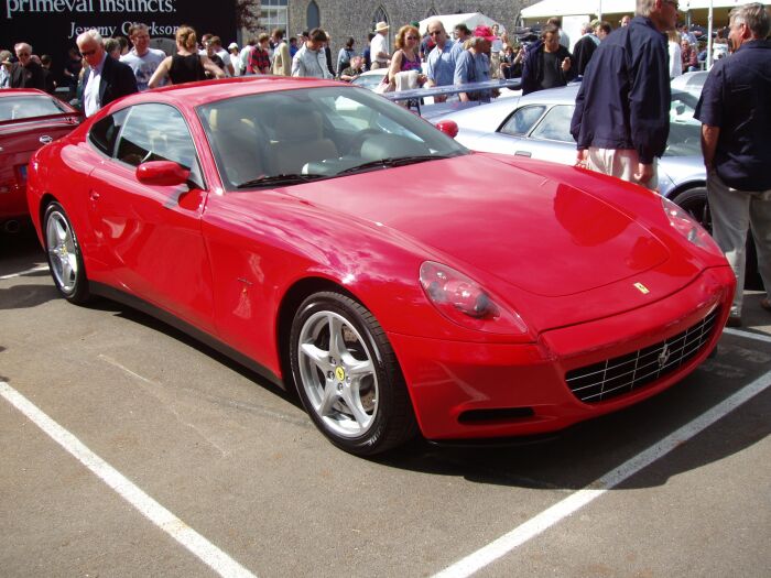 Production Italian interest in the Supercar Paddock at the 2004 Goodwood Festival of Speed was represented by the Ferrari 612 Scaglietti, Lamborghini Murcielago & Lamborghini Gallardo