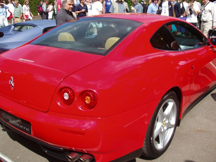 Production Italian interest in the Supercar Paddock at the 2004 Goodwood Festival of Speed was represented by the Ferrari 612 Scaglietti, Lamborghini Murcielago & Lamborghini Gallardo