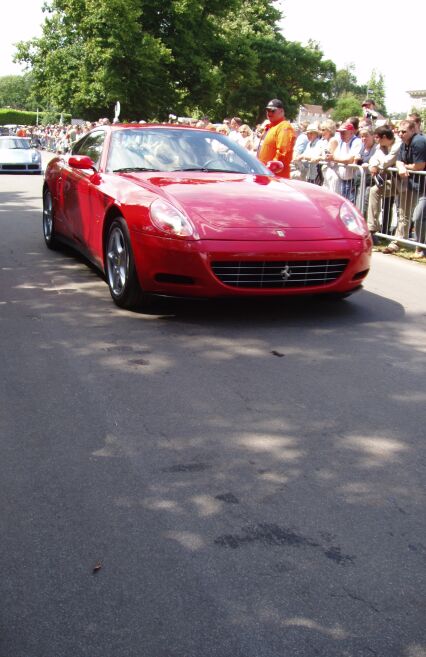 Production Italian interest in the Supercar Paddock at the 2004 Goodwood Festival of Speed was represented by the Ferrari 612 Scaglietti, Lamborghini Murcielago & Lamborghini Gallardo