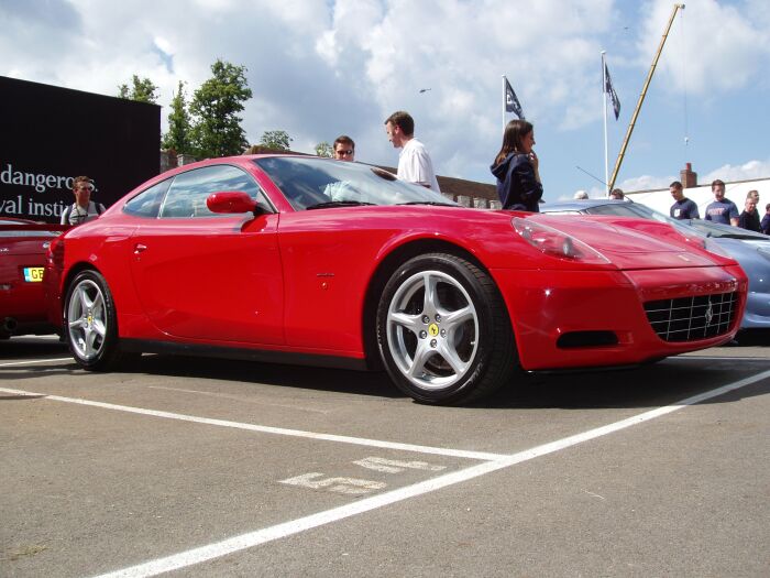 Production Italian interest in the Supercar Paddock at the 2004 Goodwood Festival of Speed was represented by the Ferrari 612 Scaglietti, Lamborghini Murcielago & Lamborghini Gallardo