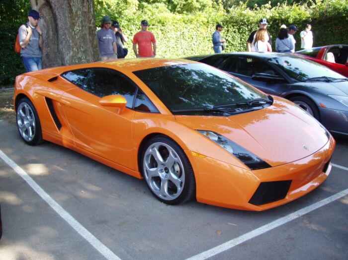 Production Italian interest in the Supercar Paddock at the 2004 Goodwood Festival of Speed was represented by the Ferrari 612 Scaglietti, Lamborghini Murcielago & Lamborghini Gallardo