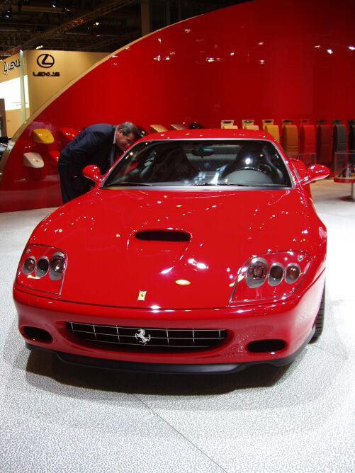 Ferrari at the 2004 Motor Show Live in Birmingham