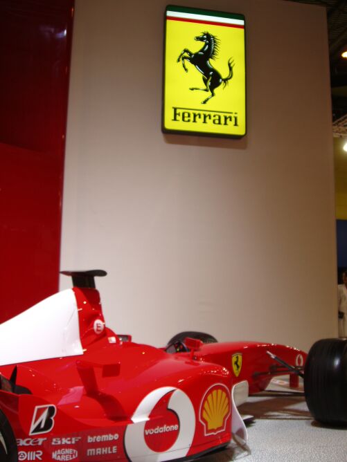 Ferrari at the 2004 Motor Show Live in Birmingham