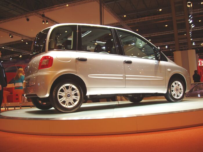 Fiat Multipla at the Motor Show Live at the Birmingham NEC