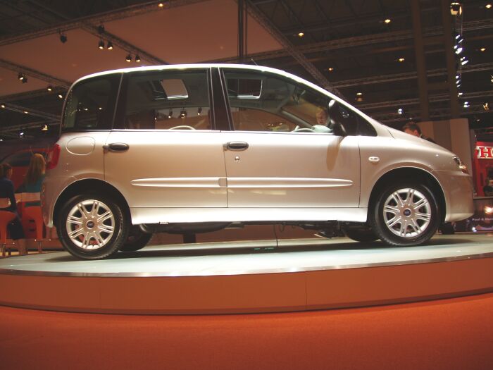 Fiat Multipla at the Motor Show Live at the Birmingham NEC