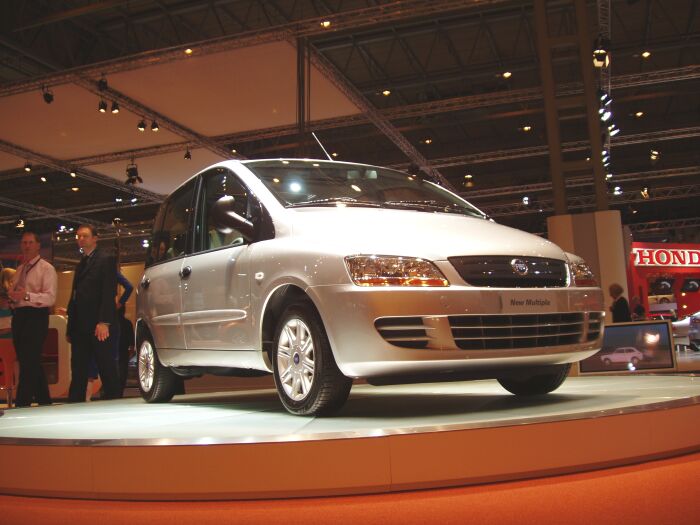 Fiat Multipla at the Motor Show Live at the Birmingham NEC